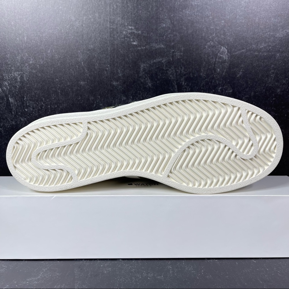 ADIDAS SUPERSTAR BANDANA OFF WHITE FOCUS ORANGE GREEN WOMENS SHOES SIZE 5 NEW - Picture 4 of 10